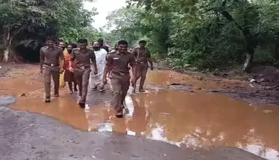 ગિરનારની લીલી પરિક્રમાની સાધૂ સંતોએ  પૂજનવિધી કર્યા  પ્રતિકાત્મક યાત્રા કરી