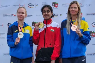 જાપાન ડેફલિમ્પિક્સમાં ભારતને વધુ એક મેડલ  અનુયા પ્રસાદે શૂટિંગમાં ગોલ્ડ મેડલ જીત્યો