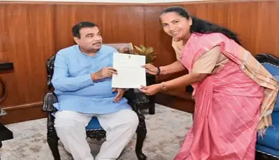 ભારતમાલા હાઈવે માટે જમની સંપાદનમાં ગેરરીતિના મુદ્દે mp ગનીબેન ઠાકોરે કરી રજુઆત