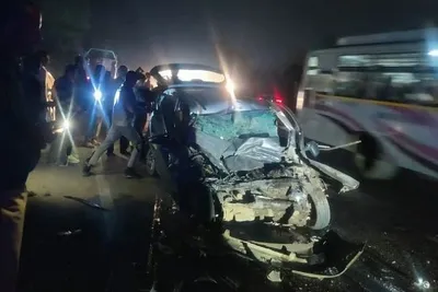 મધ્યપ્રદેશના છતરપુરમાં માર્ગ અકસ્માતમાં પાંચ લોકોના મોત અને બે ઘાયલ