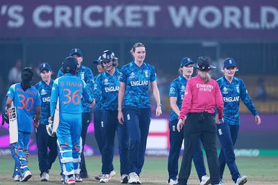 icc મહિલા વિશ્વ કપઃ ભારતનો ઈંગ્લેન્ડ સામે ચાર રનથી પરાજય