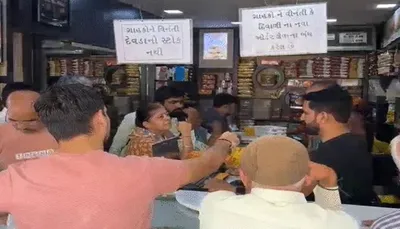 પાટણમાં દિવાળીના તહેવારોને લીધે દેવડાનો સ્ટોક ખૂટી જતા નવા ઓર્ડર લેવાનું બંધ કરાયું